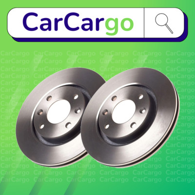 Premium Vented Front Brake Discs Peugeot Hoggar 1.6 Flex 2010-2014 266 mm