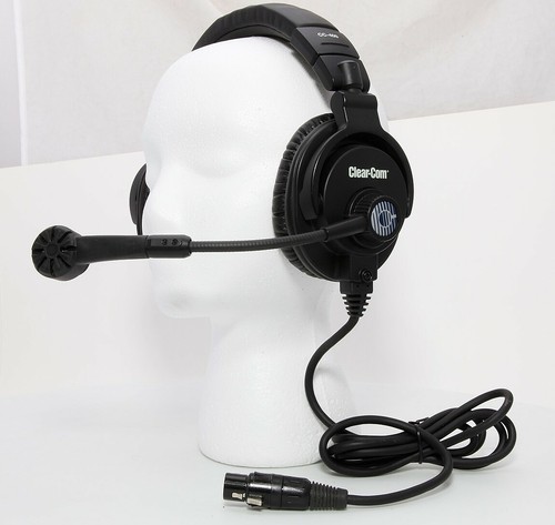 Clear-Com ClearCom CC-400 Dual Muff Intercom Headset With 4 Pin Female XLR Cable - Picture 4 of 12