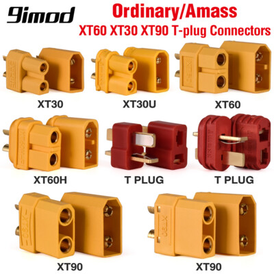 9IMOD XT60 XT30 XT90 T plug Male Female Bullet Connectors for RC Lipo Battery
