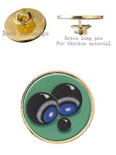 Bowling Bowls And Jack (B) 26mm Metal Lapel Domed Pin Badge