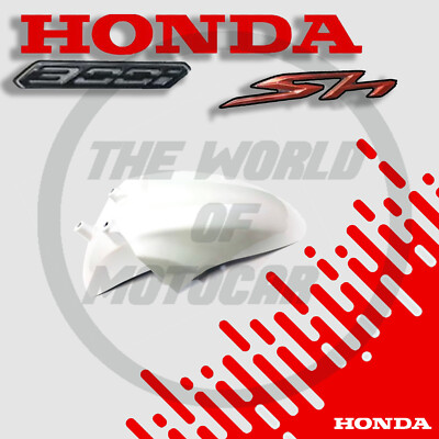 KOTFLÜGEL HONDA SH-300-2018 VORNE ORIGINAL NHA16P WEISS 61150K53DB0ZF