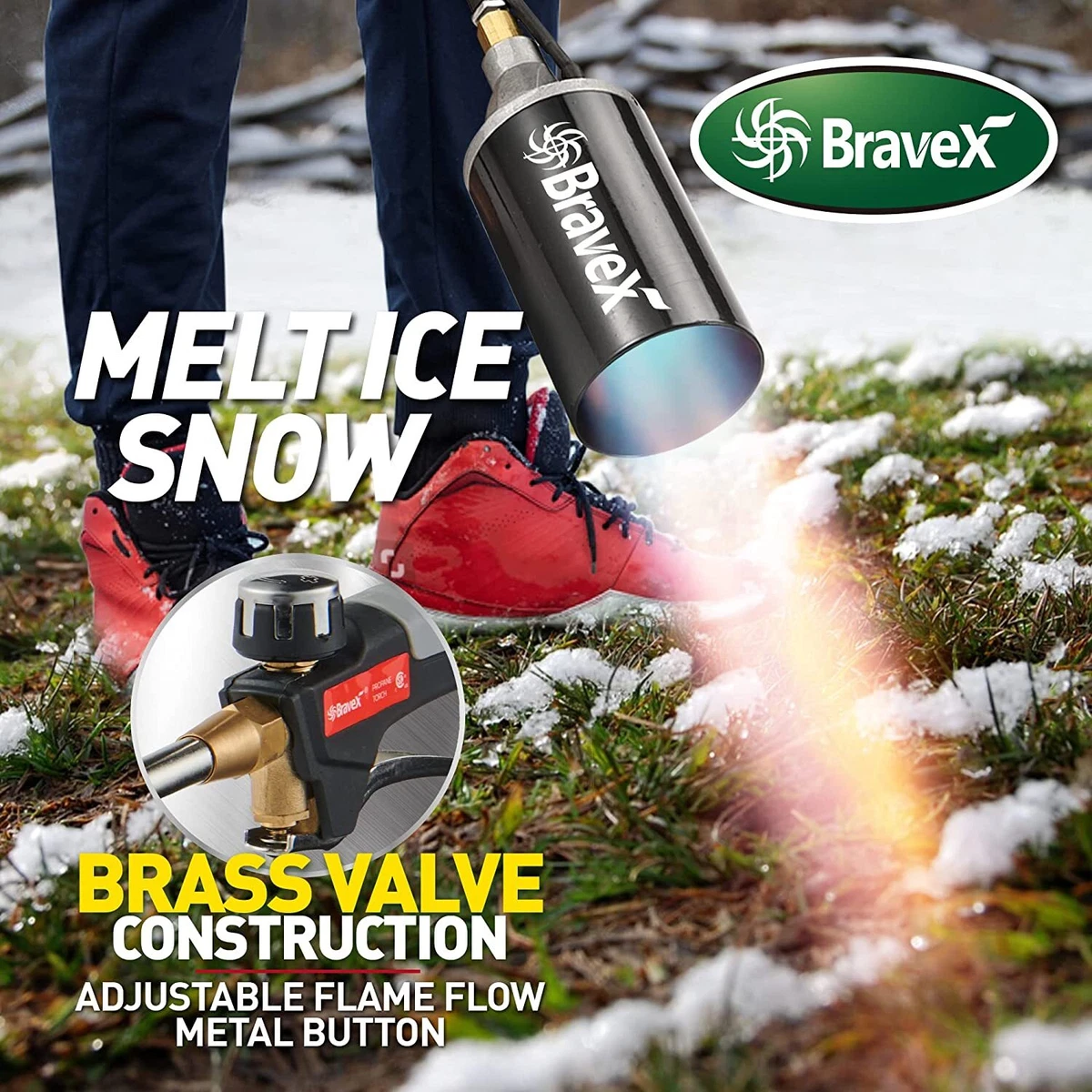 Bravex propane cheap torch