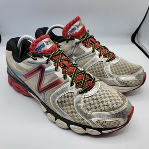 New Balance Mens 1260 V3 M1260WR3 Silver Red Lace Up Running Shoes Size 10  2E | eBay
