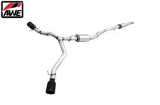 AWE Tread Edition Cat-Back Exhaust w/ Blk Tips For 2020-2024 Jeep Gladiator 3.6L