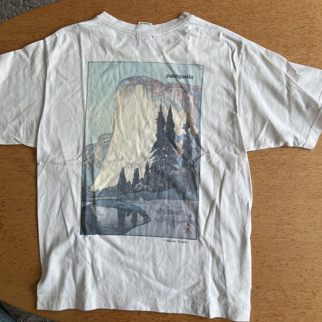 Patagonia Yosemite T-shirt YOSHIDA HIROSHI Size S 90s Patagonia Yosemite T-shirt YOSHIDA HIROSHI Size S 90s