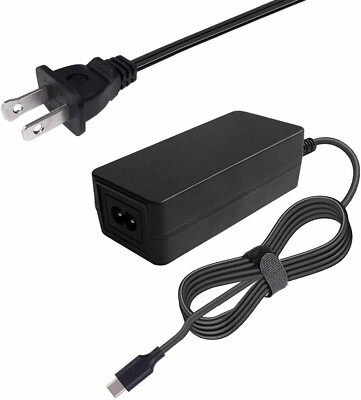 For MSI Summit E14 Flip Evo A12MT A13MT Charger AC Power Adapter USB-C Cord