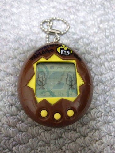 BANDAI Tamagotchi Mori de Hakken Forest Ver. Brown Japan Virtual Pet Tested Rare