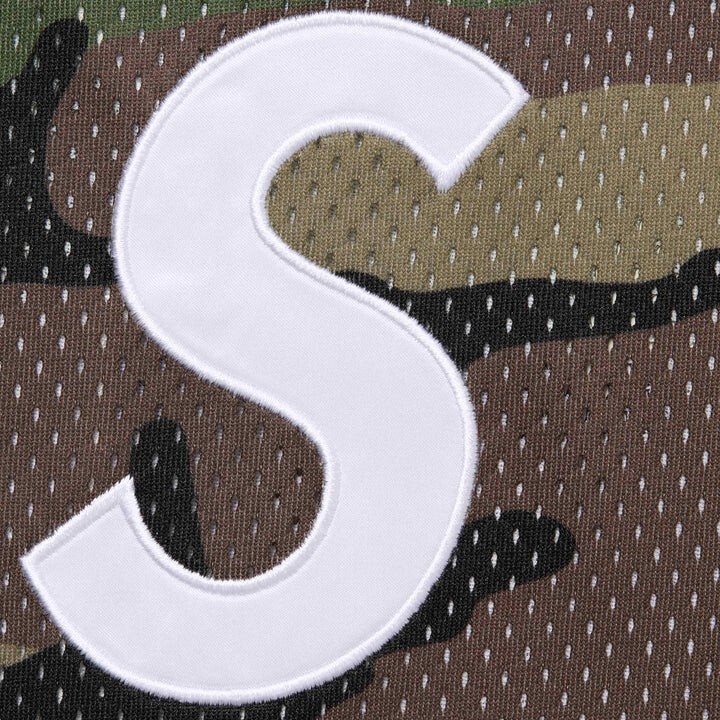 【Supreme】S Logo Baseball Henley Neck T-shirt Digi Camo Supreme S Logo Baseball Henley Woodland Camo Men's - FW24 - US