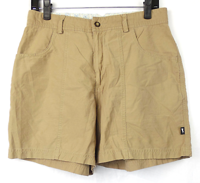Horny Toad Tan Brown Cotton/Nylon Casual 4 Pocket Utilty Shorts 10