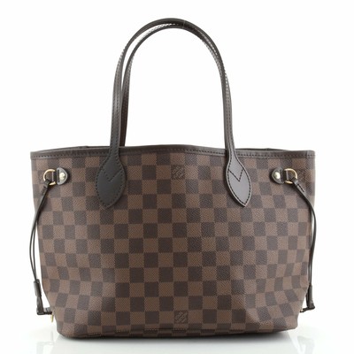 louis vuitton neverfull tote damier pm