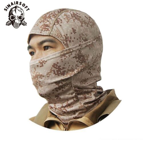 Tactical Camouflage Balaclava Hunting Shooting Face Mask Scarf Headwear Scarves - Picture 20 of 29