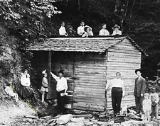 Primm Springs' House Hickman County TN 1890 Reprint from its original Scan 8X11