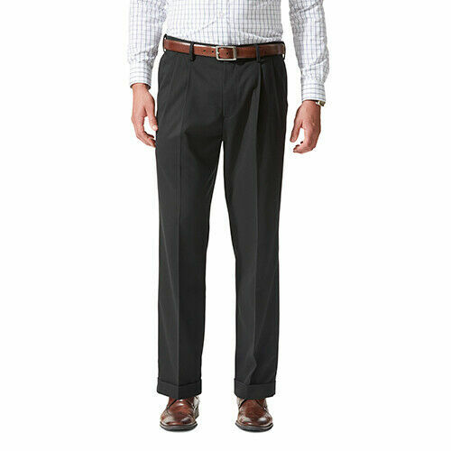 dockers pleated cuffed pants