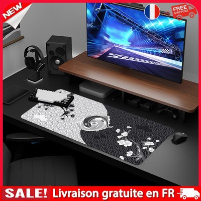 fr Gaming Mouse Pad Large Desk Pad Non-Slip Rubber Base Mouse Mat (XL model A)