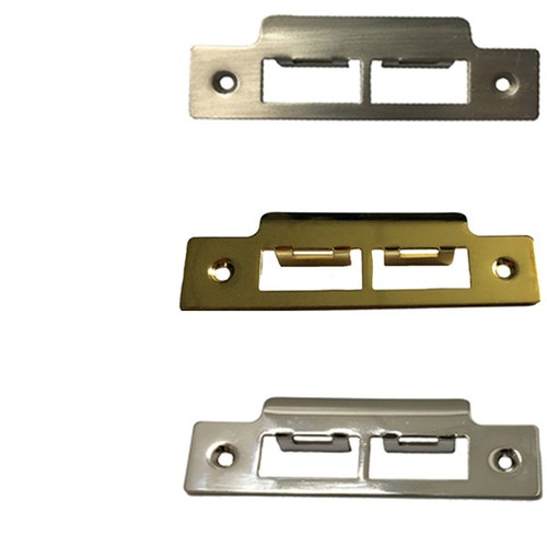 LONG STRIKE PLATES FOR SASH DOOR LOCKS AND LATCHES TUBULAR MORTICE