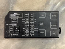 1996-2002 Toyota 4Runner Fuse Box Cover Upper Lid 82661-35581 OEM