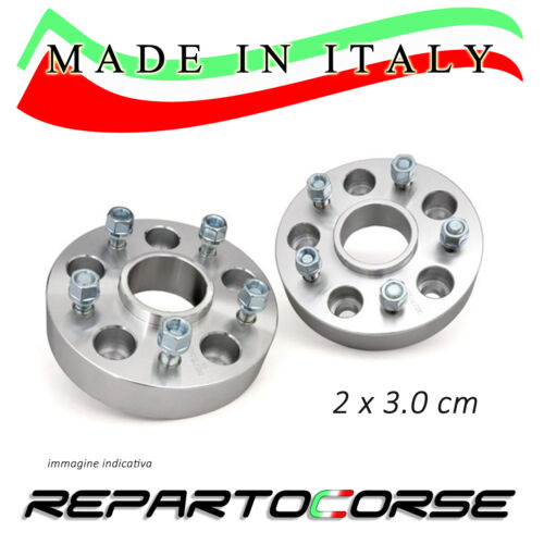 Set 2 Spacers 30MM repartocorse Audi A4 & S4 8E (B6) - 100% Made IN Italy - Picture 1 of 1