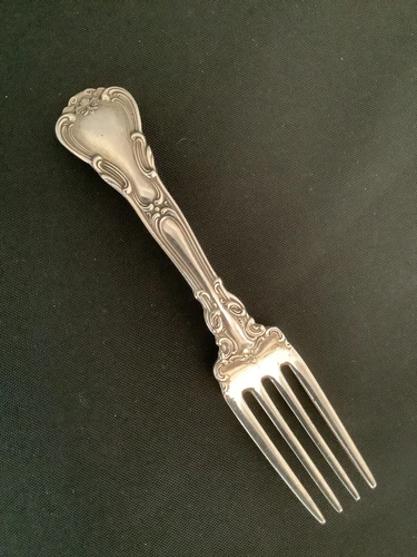 Gorham Chantilly Sterling Silver Baby Fork NO mono
