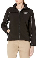 Cat Caterpillar Women's Soft Shell Black Jacket, Xs X-small, New