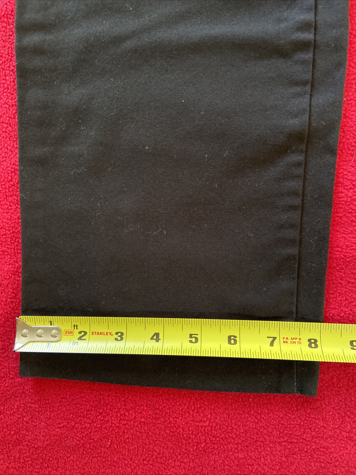 BASIC BLACK Talbots black classic side zip capris… - image 11