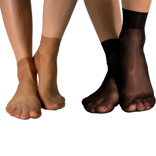 Platino Cleancut 15 Sheer Ankle Socks 