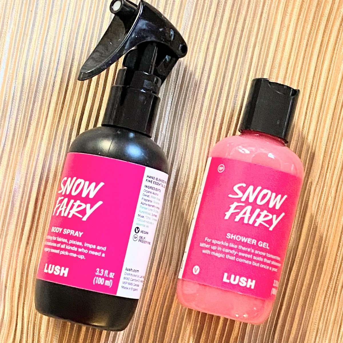 LUSH スノーフェアリー シャワージェル 100ml 5本セット スノー シャワーズ ギフト | LUSH