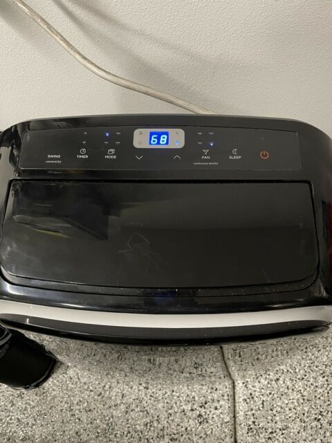 Midea MAP10HS1WBL 10,000 BTU 4 in 1 Smart Portable Air Conditioner with Heat  - Black for sale online | eBay