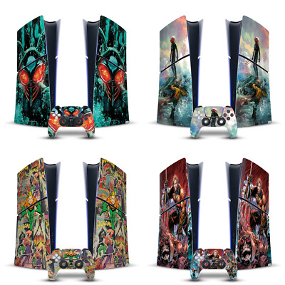 AQUAMAN DC COMICS COMICBUCH COVER VINYL SKIN FOR PS5 SLIM DIGITAL EDITION BUNDLE