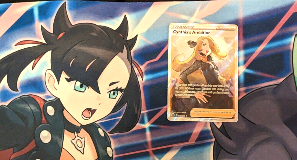 2022 Pokemon SWSH Cynthia's Ambition Full Art Brilliant Stars #169