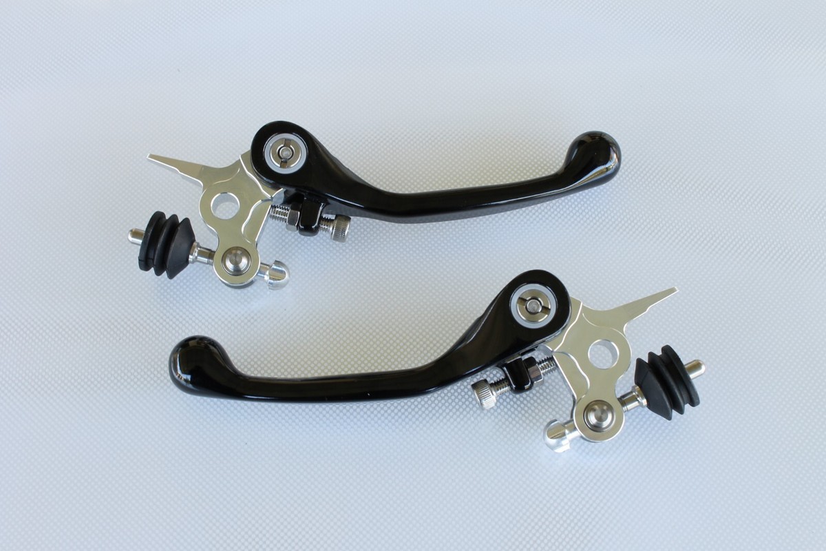 NEW CNC Forged Brake & Clutch Lever Set For KTM 65SX/85SX (2014-2025) - Blue, Adjustable
