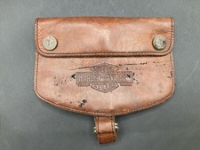 Vintage Harley-Davidson Leather Pouch Wallet