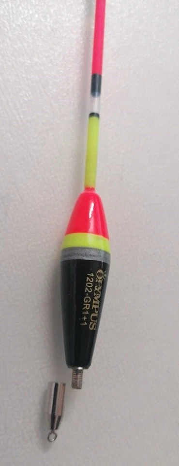 STOCK 5 GALLEGGIANTI OLYMPUS IN LEGNO DI BALSA PESCA ALL'INGLESE GR. 1+1 - Immagine 2 di 2