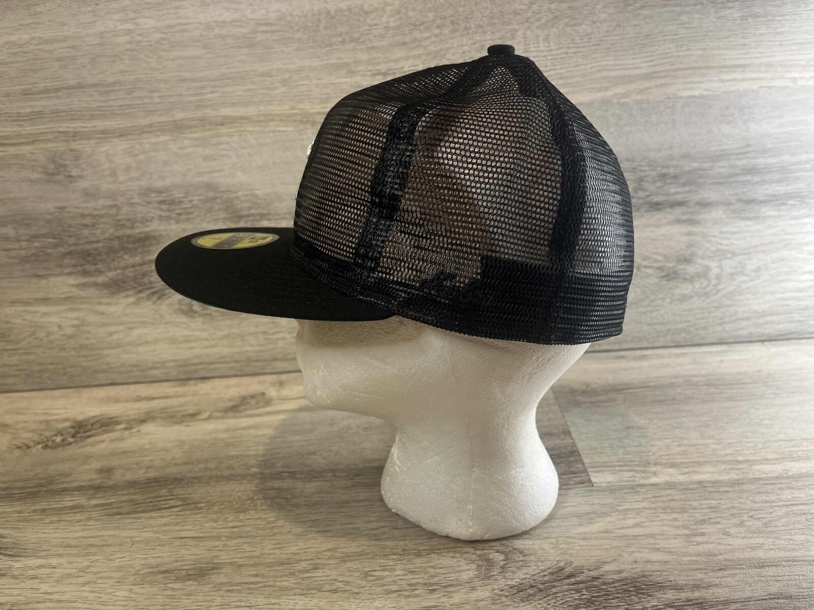 Fear of God  New Era 59Fifty Fitted Black Baseball Hat 7 Mesh Essentials thumbnail 2