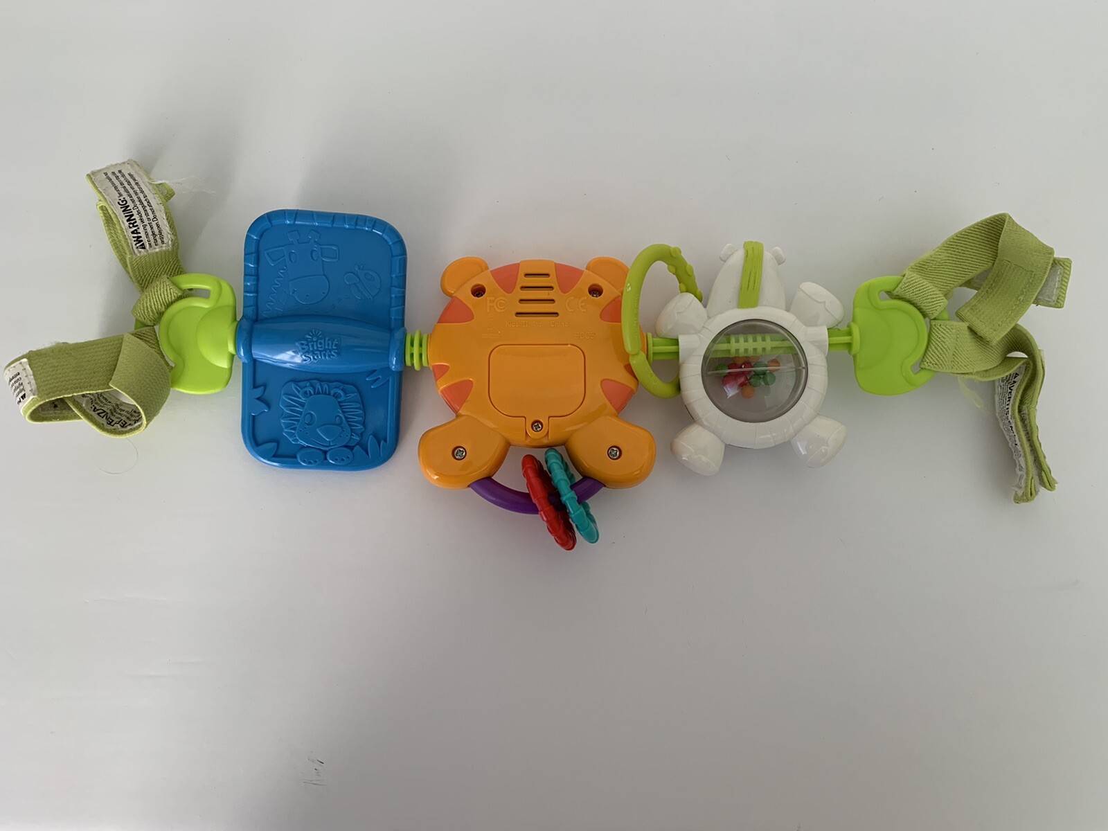 Bright Starts Take along Carrier Toy Bar Carseat Activity 4 Melodies