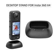 Desktop Fixed Silicone Base Stand for Insta360 X4 Panoramic Camera Accessories
