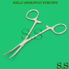 New 6" Fishing Curved Hemostat Forceps Locking Clamps Stainless Steel