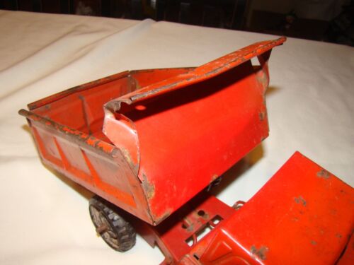 Vtg 1966 Structo Pressed Steel Metal Dump Truck Pat. Canada Restore Parts Custom - Picture 14 of 17