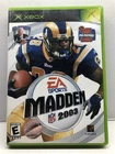 Madden NFL 2003 (Microsoft Xbox, 2002) Complete w/ Manual - Tested Working