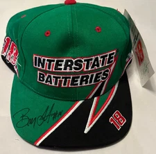 Bobby Labonte Signed Autographed Green Snapback Hat Cap Chase Authentics