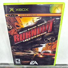 EA Burnout Revenge (Microsoft Xbox, 2005) E10+ NTSC Multiplayer With New Cover