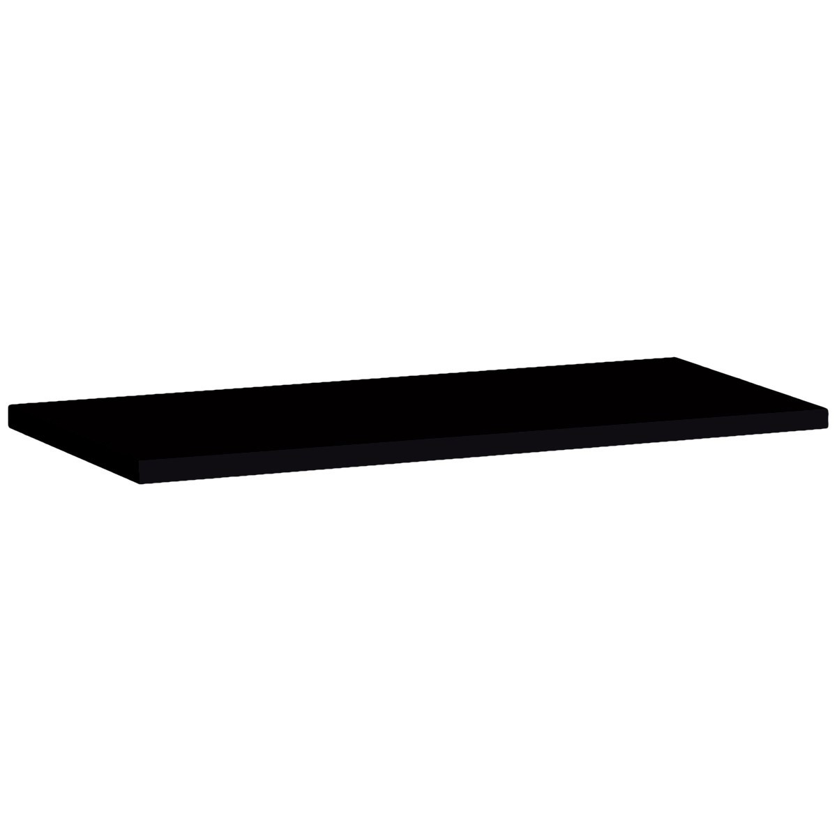 Étagère murale noire Switch 60cm en bois MDF pour salon