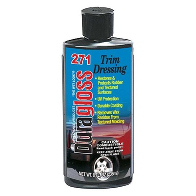 #ad #ad Duragloss 271 8 oz. Rubber amp; Flat Black Dressing $11.18