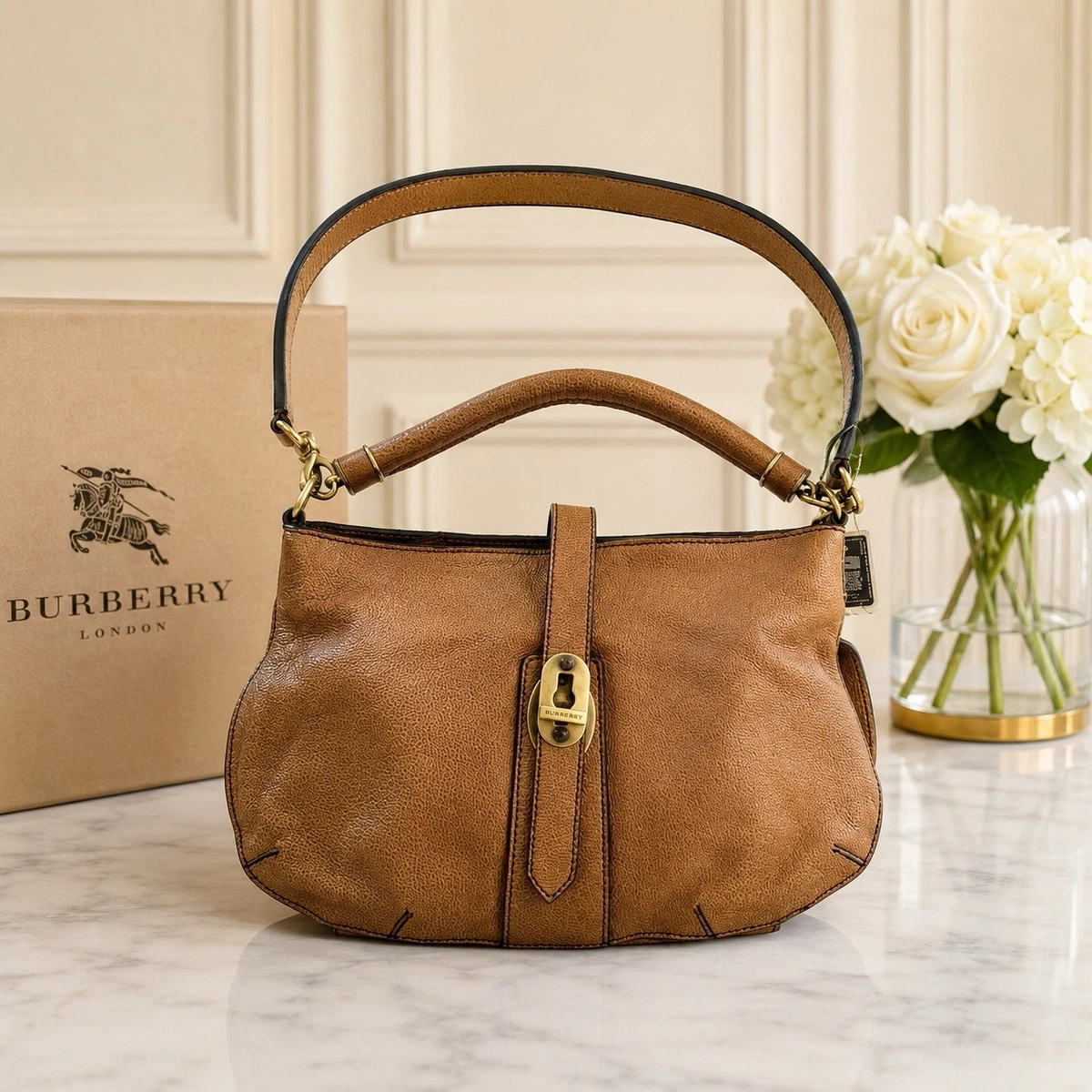 Burberry Hobo Bags for sale | eBay