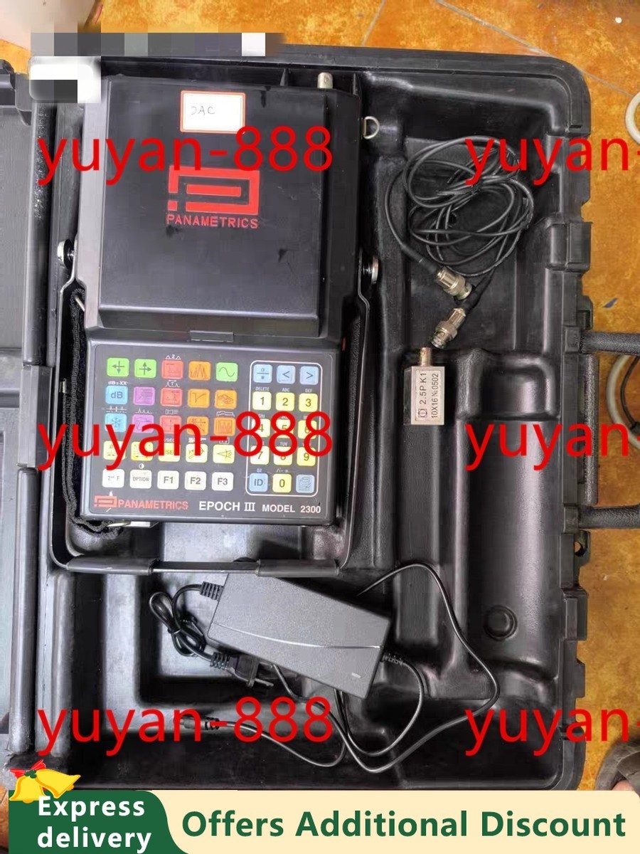 1PC Panametrics Epoch III Model 2300 Ultrasonic Detector P2352D YL