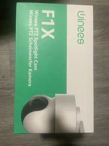 Vins F1X PTZ Cam, Wi-Fi, mode couleur, extérieur & Intérieur, blanc