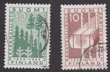 FINLAND  1959 The 100th anniversary of the forest administration Set. (p303)