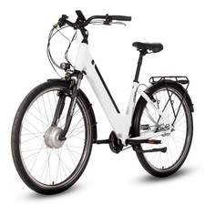 SAXXX E Bike Damen mit Rücktrittbremse und Nabenschaltung, 90KM Reichweite