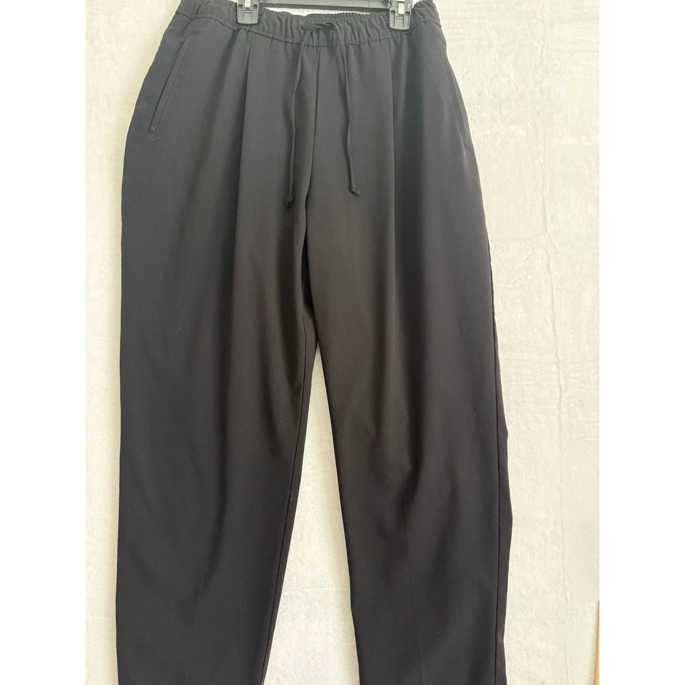 Pantalones de chándal negros Old Navy Billie tiro alto cintura cómoda talla L Foto 2 de 4