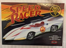 NEW Open Box Sealed Bags - Polar Lights Speed Racer Mach 5,  1:25 Scale #POL804 