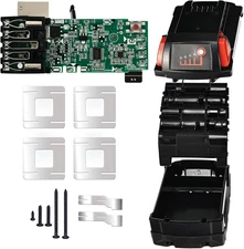 18V 5.0Ah 4.0Ah 3.0Ah Replacement Battery Plastic Case for Milwaukee 18V M18B 48